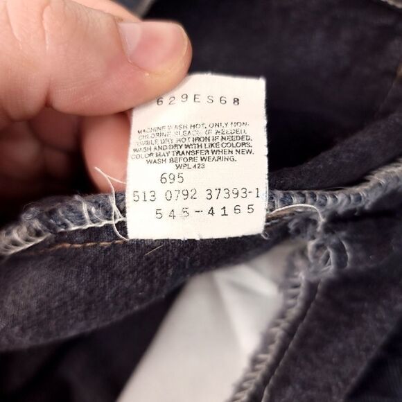 Vintage Levis 545 Loose Fit Brown Tab Jeans Mens 42x32 Actual 31 Inseam USA Made - Picture 5 of 7